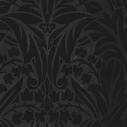 Manor House Double-Roll Wallpaper - Black/ Gloss : Target from target.com