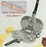 Palmer 3 Round Pizzelle Iron - made in USA
