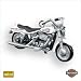 Hallmark Keepsake Miniature Christmas Ornament 1971 FX Super Glide Harley Davidson QXM2007