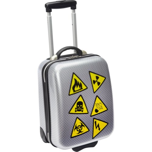 TravelKool Danger Luggage, Sliver