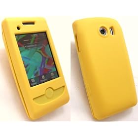EMARTBUY SAMSUNG B5310 GENIO SLIDE SILICON CASE/COVER/SKIN YELLOW