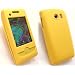 EMARTBUY SAMSUNG B5310 GENIO SLIDE SILICON CASE/COVER/SKIN YELLOW