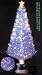 クリスマスツリー ブルーLEDファイバーツリー サイズ:高さ60cm