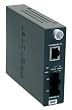 TRENDnet 100Base-TX to 100Base-FX Multi Mode ST Fiber Converter (2 Km, 1.2 Miles) TFC-110MST (Black)