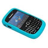 Baby Blue Silicone Soft Skin Case Cover for Blackberry Curve 8520