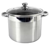 Heuck 16-Quart Encapsulated Stockpot with Glass lid