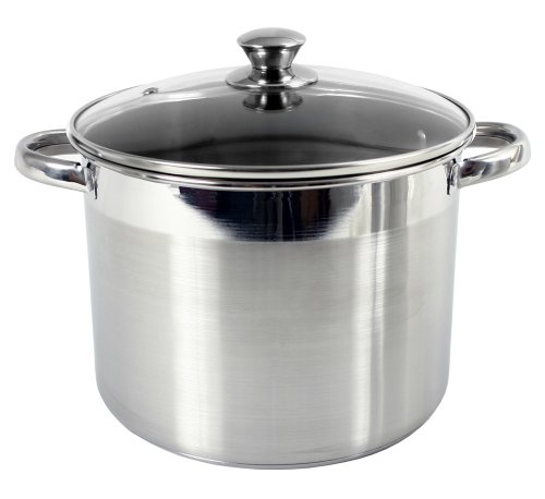 Heuck 16-Quart Encapsulated Stockpot with Glass lid