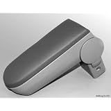 Gray Leather Center Console Armrest For 1999-2004 Volkswagen Jetta Golf Mk4 NEW 