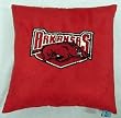 Arkansas Razorbacks 16x16 Suede Cover Pillow