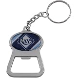 MLB Tampa Bay Rays Team Logo Bottle Opener Keychain