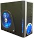 Ark Technology GL-09A ATX Tower Computer Case, 4x 5.25in Bays, Front USB 2.0, MIC and AUX, w/ 220mm LED Fan