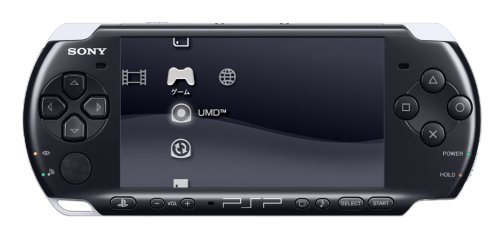 【数量限定】PSP「プレイステーション・ポータブル」 ピアノ・ブラック(PSP-3000PB) 特典 PSNカード(1,000円分)付き
