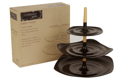 Ethos Linda Barker 3 Tier Serving Stand, Black
