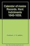 Calendar of assize records