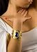 Gold & Blue Greek Goddess Bracelet (struts-4058)