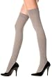 Womens Cable Knit Thigh Highs