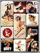 9 tlg Magnetset PIN UP Beach Girls in Geschenkbox Kraftmagnete K�hlschrankmagnete