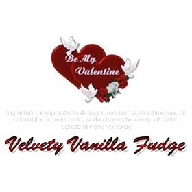 "Be My Valentine" Velvety Vanilla Fudge Box