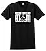 Never Trust an Atom They Make Up Everything T-Shirt XL Black