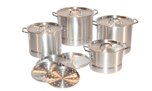 Concord 4 Piece Aluminum 8/12/16/20 Qt.