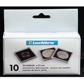 Lighthouse QUADRUM 22 10 Coin Holders 2x2 22mm Nickels