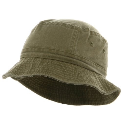 Youth Size Bucket Hat-Khaki W19S17C