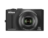 Nikon Coolpix S8100 12.1 MP CMOS Digital Camera with 10x Optical Zoom-Nikkor ED Lens and 3.0-Inch LCD (Black)