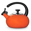 Rachael Ray Teakettle 1-1/2-Quart Whistling, Orange