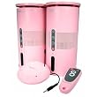 Cables Unlimited Audio Unlimited SPK-VELO-P Premium 900Mhz Wireless Indoor/Outdoor Speakers with Remote (Pink)