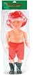 Darice 13 Inch Plastic Santa Doll - Mrs. Claus