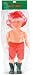 Darice 13 Inch Plastic Santa Doll - Mrs. Claus