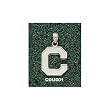 Cornell Univ "C" Charm/Pendant -14K/10K, Stainless Steel or Gold Plated