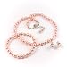 Jewelry : Light Pink 6mm Glass Pearl Necklace, Bracelet and Earring Set by Margot Townsend