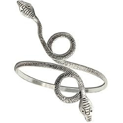 Arm Jewellery Armlet Bracelet in Sterling Silver 3 inches (armlt008b)