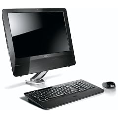 Dell Vostro 320 All in One PC D113226 48.3 cm (19 Zoll) Desktop-PC (Intel Core 2 Duo T7500 2.2Ghz, 4GB RAM, 500GB HDD, Intel Graphics X4500 MHD, DVD, Win 7 Pro)