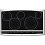 Electrolux : EW36CC55GS 36in Electric Cooktop Stainless Steel