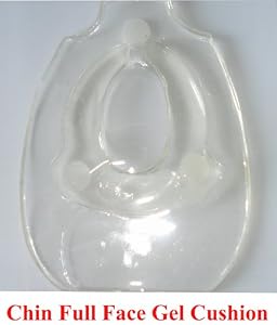3D CPAP Seal Gel Cushion for Chin Full Face Mask - (Set of 4 Small)