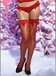 Sexy Red Thigh Highs With Bells