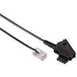 Hama DSL-Kabel (TAE-F-Stecker - Modular-Stecker RJ45 8p2c, 0,5m)
