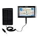 Image of Solar Powered Rechargeable External Battery Pocket Charger for the Navman s90i - uses Gomadic TipExchange Technology