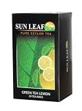 Review Sunleaf  / Sun Leaf Lemon Tea, 20-Count Sachet Tea Bags (Pack of 24)