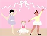 Ballerina Wall Mural Kit