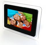 Flix 7 Digital Photo Frame Stylish - Black