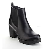 black ankle boots jcpenney