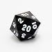 GameScience Coal Black d20