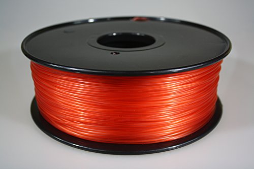 Filament Innovations 3D Printer Filament - Transparent - Red 1.75mm ABS - 1KG