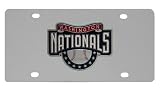 Washington Nationals MLB Stainless Steel Logo License Plate