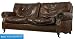 Echtleder Sofa Vintage Design Wales Leder Ledersofa 3-Sitzer NEU