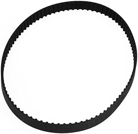 CNBTR Black Rubber 190XL Imperial Timing Belt 95 Teeth Geared Motor 10mm Wide for Industry