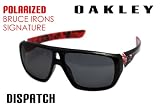 【USA直輸入】 OAKLEY オークリー サングラス DISPATCH ディスパッチ BRUCE IRONS SIGNATURE SERIES POLARIZED 偏光レンズ oakleyoo9090-08 ブラック
